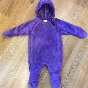 Infant North Face One-Piece Bunting 6-12M